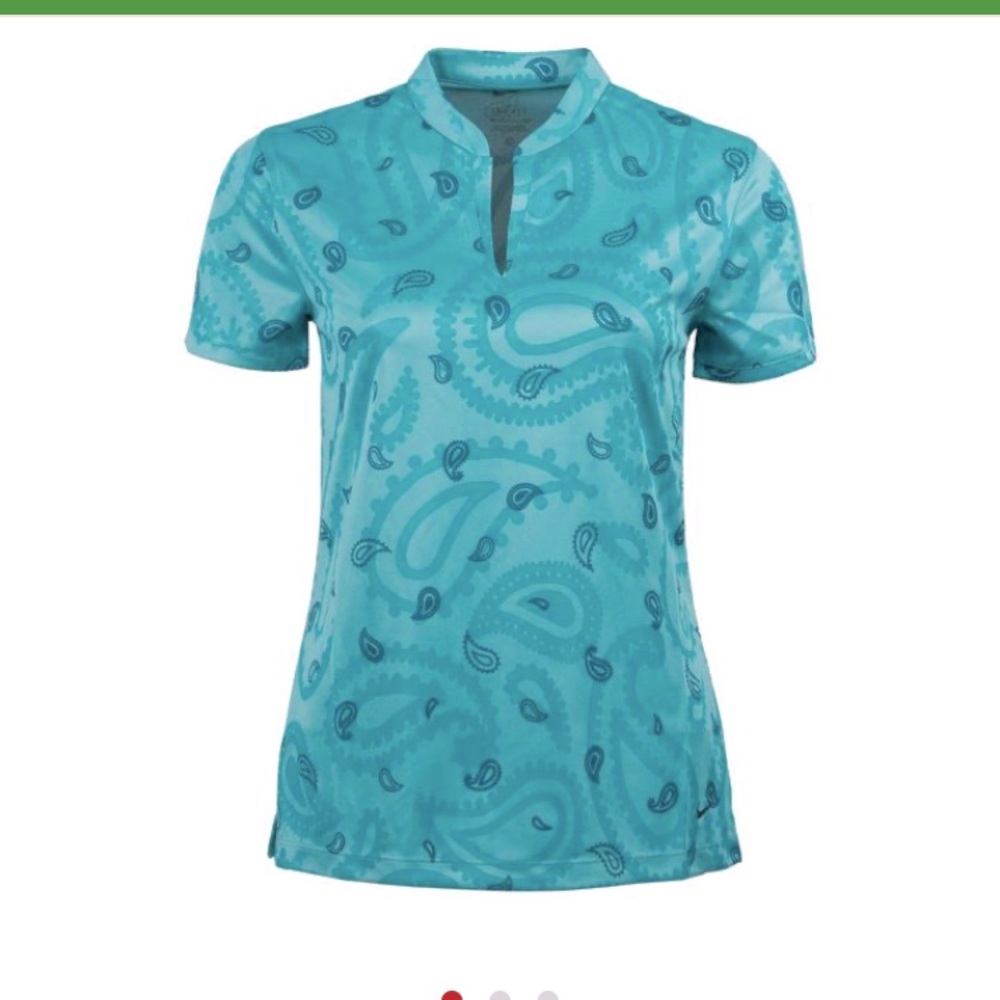 NIKE (M) Women's Dri-Fit Victory Jacquard Short Sleeve Polo Dry-fit golf classic